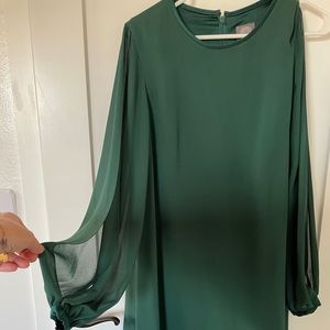 Vince Camuto Forest Green Dress